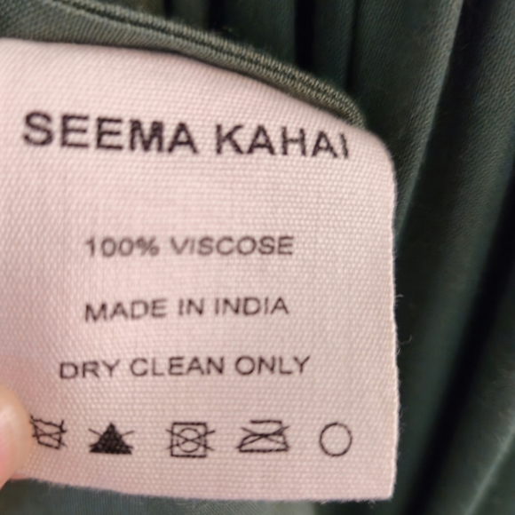 ⭐️ Seema Kahai designer dress with sash XS - Picture 8 of 8